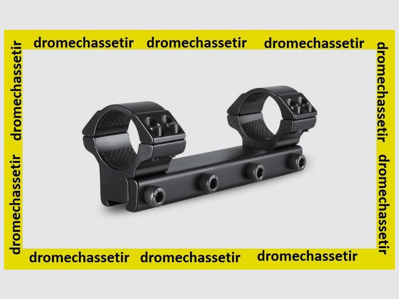 Hawke Monoblock Montage, rail 9-11mm, diameter 25,4mm, 4 bevestigingsschroeven en 1 terugslagbeveiliging, 22104