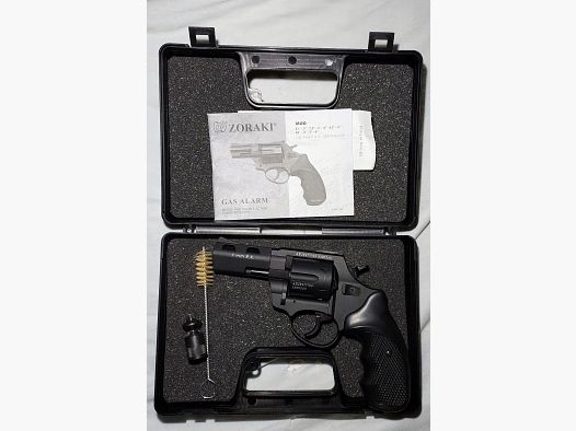 Zoraki R1 2,5 Zoll Schreckschuss-Revolver Kal. 9mm R.K. schwarz OVP