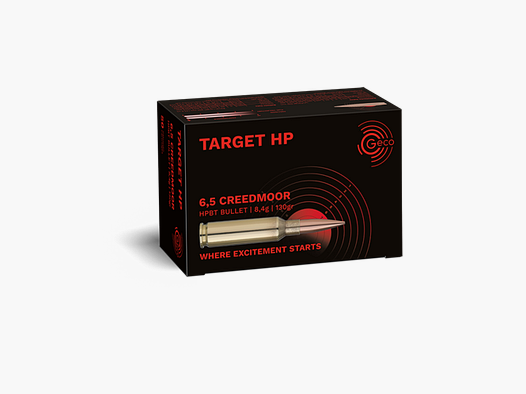 6,5 Creedmoor Target HP Geco 8,4g/130gr, 50 szt.