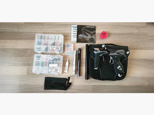 Dye DM15 Paintball Marker in the rare PGA Barracks Edition