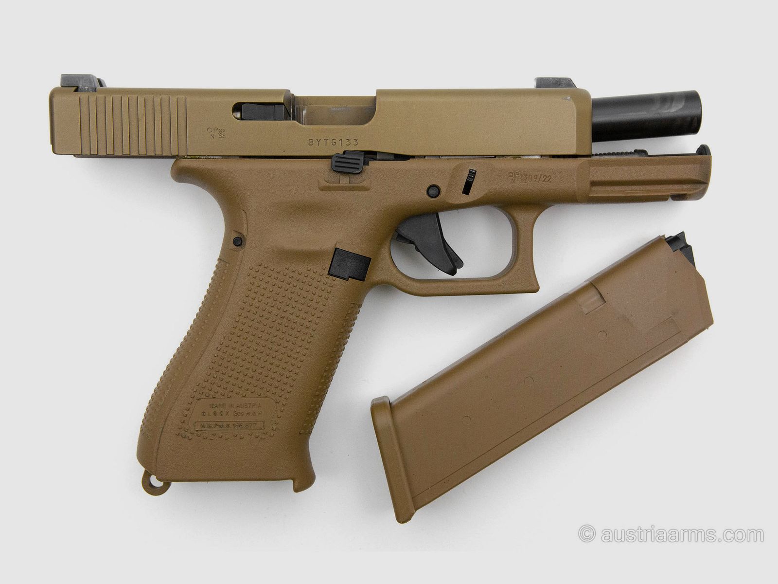 Glock 19X with Performance Trigger, like new demonstration weapon, 9 x 19 mm, image 2 of 5
