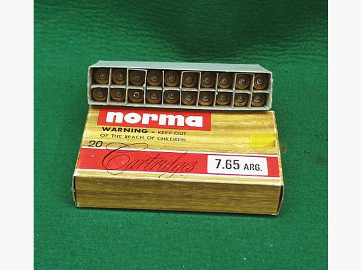 norma Hülsen 7,65 ARG., gebraucht