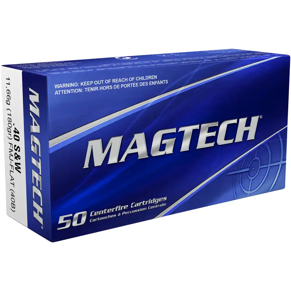 MAGTECH 40S&W FMJFLAT 11,66g/180gr, Bild 1 von 3