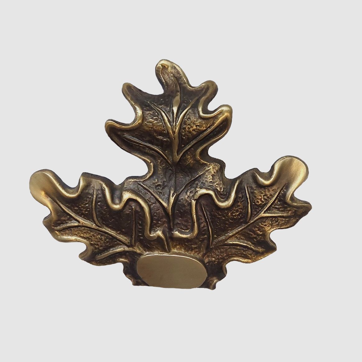 5etta Eichenblatt aus Messing