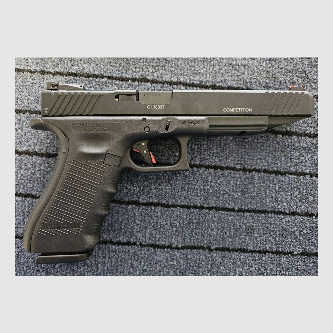 RBF Custom GLOCK 617L 9mm Luger M.O.S. "COMPETITION"