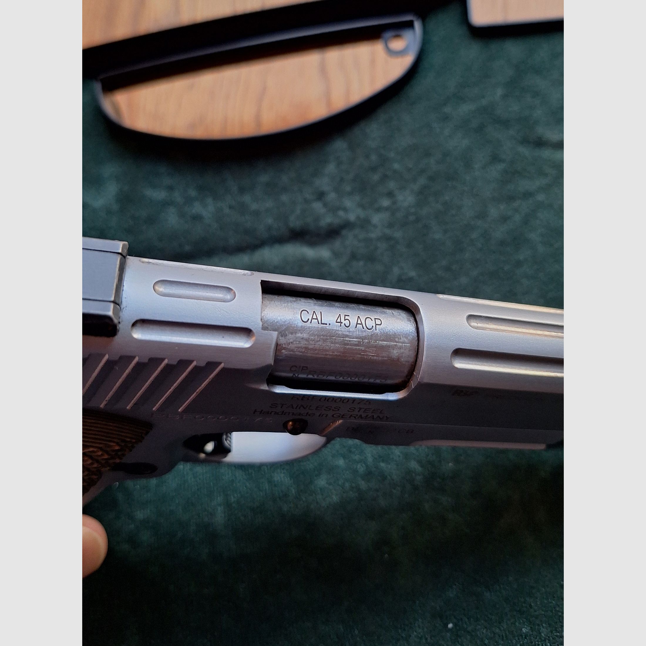 RBF Target Silver Prestige .45 ACP