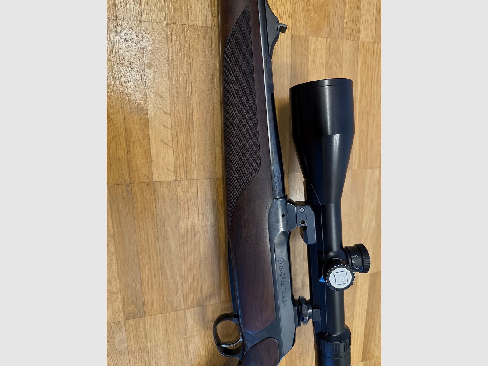 Sauer 202 carbine Cal. 30-06 with Zeiss scope 3-12x56