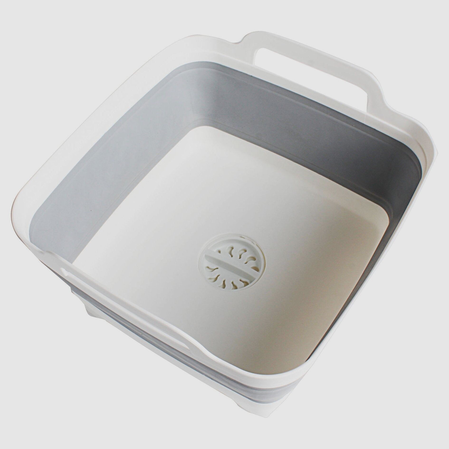Foldable Wash Basin Tanq, gray, image 3 of 5