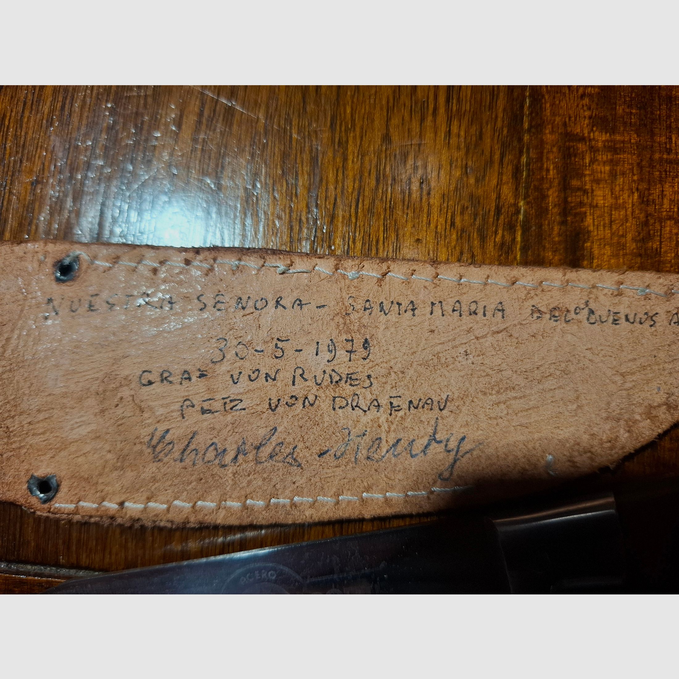 RARIDAD: Cuchillo de asado de Buenos Aires