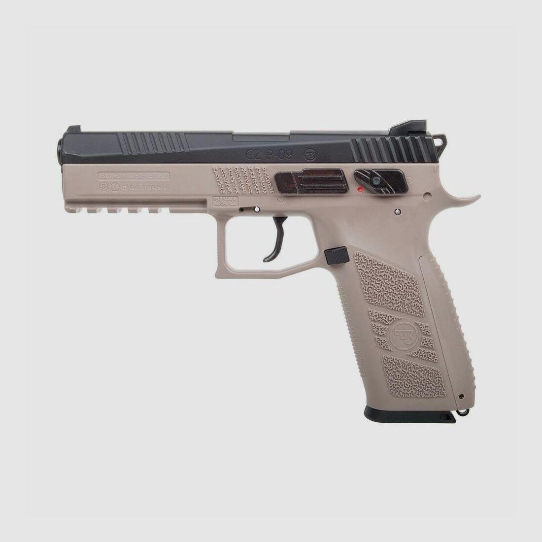 CZ 75 P-09 Duty Bicolor 4,5mm Arma ad aria Co2 BlowBack, immagine 1 di 8