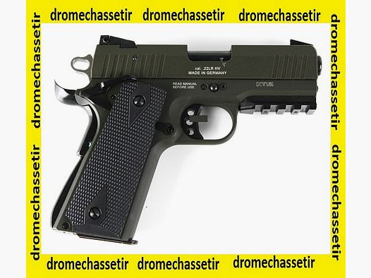 Pistola semi automatica GSG, 922, cal 22 lr, OD Green