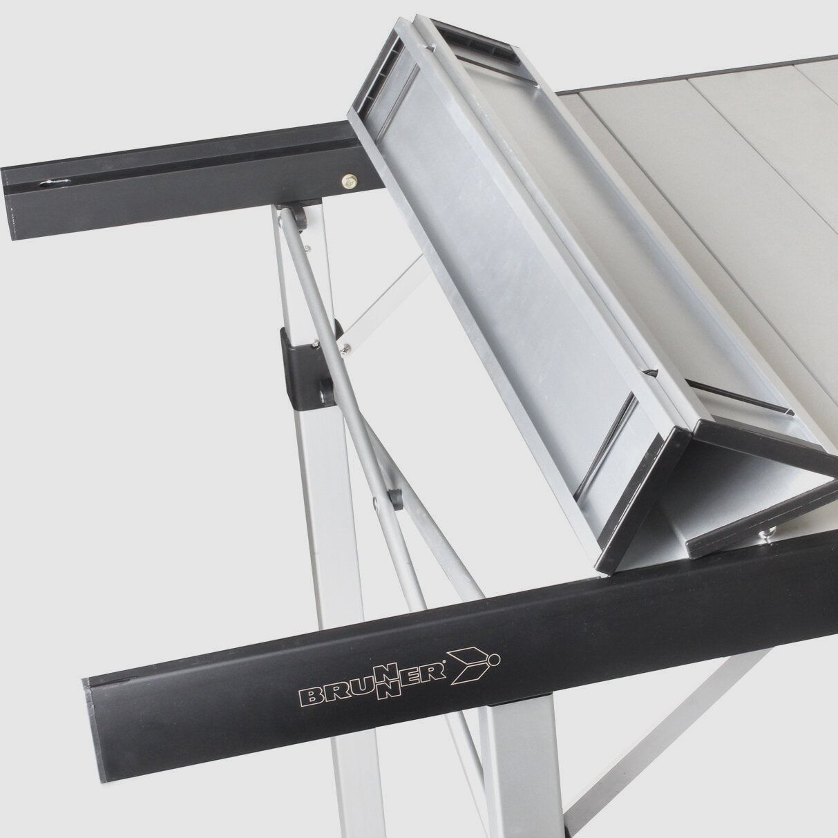 Tavolo Rolling Titanium Quadra NG, 146 cm, immagine 8 di 9