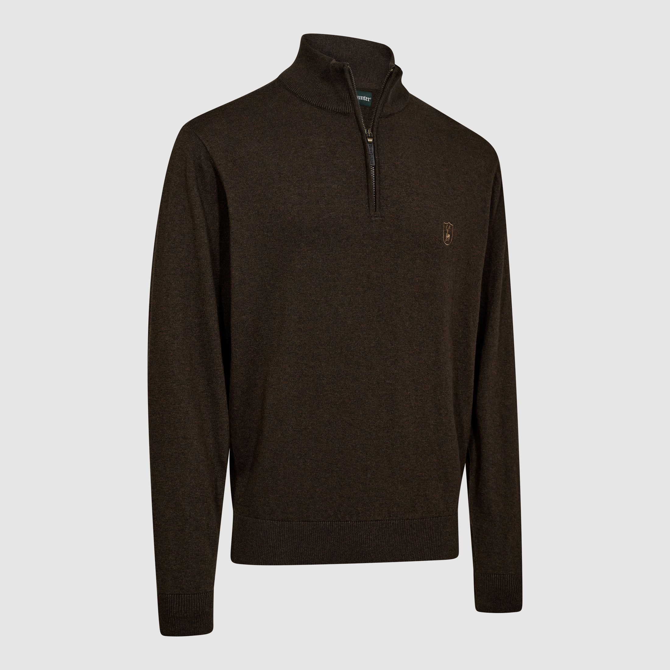 Harrington 1/2-Zip Strickpullover - – Größe: M