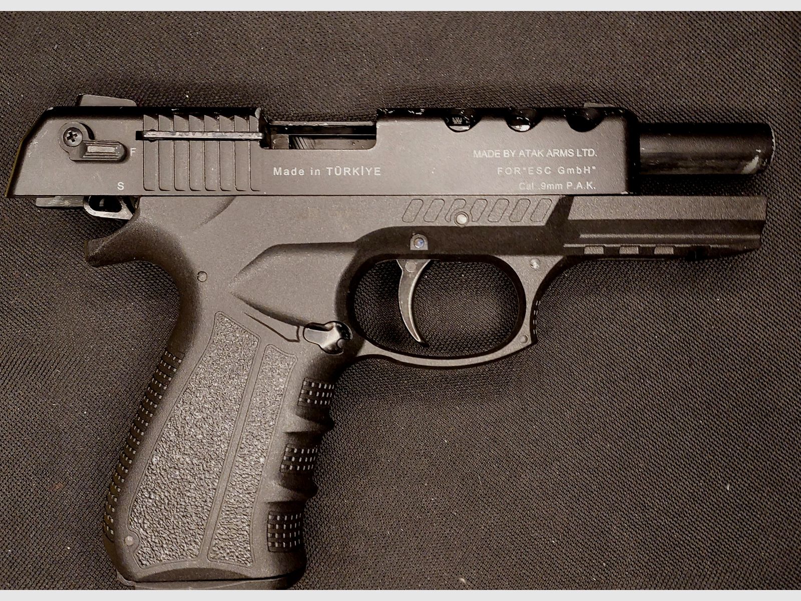 Zoraki 4918 9mm P.A.K. (alte PTB 986)