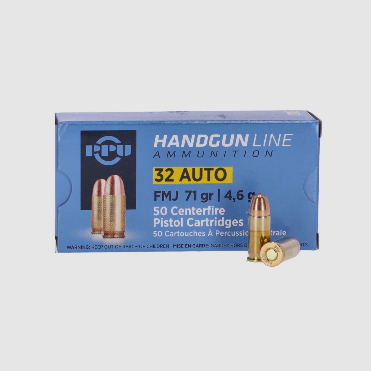 PRVI/PPU .32 Auto FMJ 71 gr - 50 pcs.