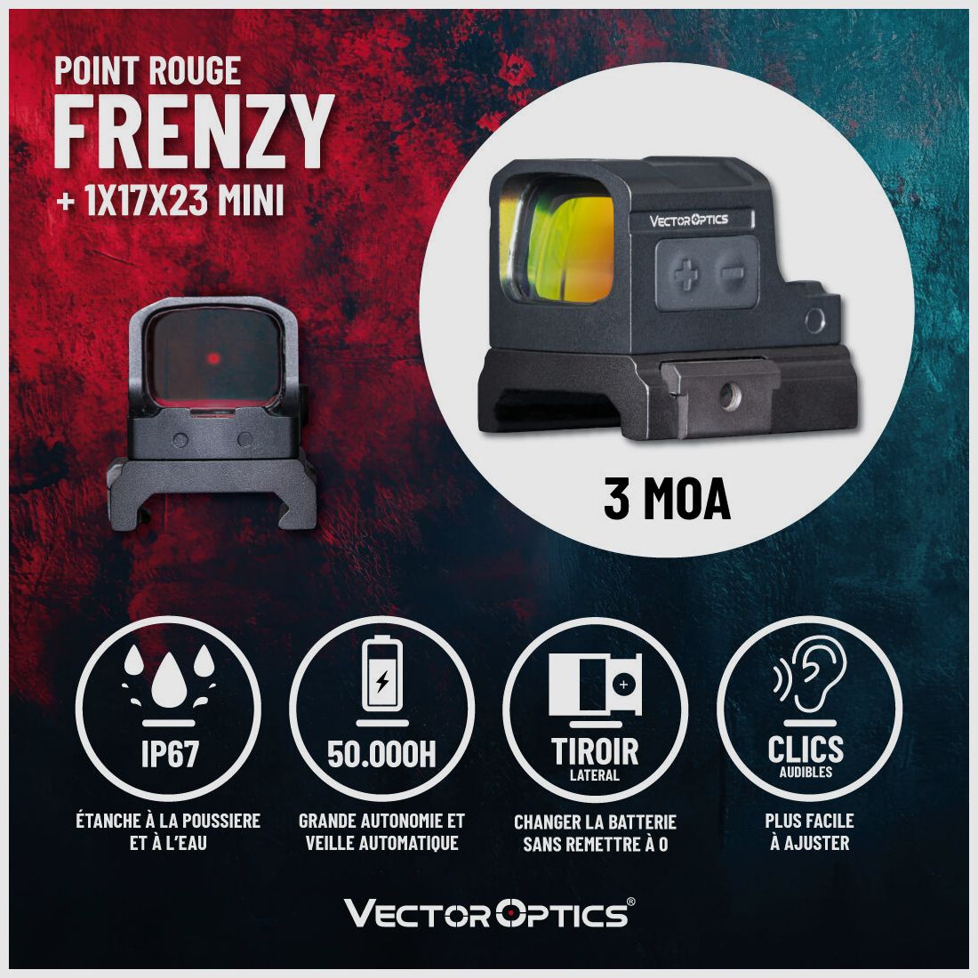 Punto Rojo Frenzy Fa 1x17x20 Mini, imagen 2 de 9