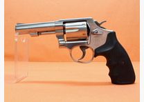 Smith & Wesson Revolver .38Special Smith&Wesson/ S&W 64-6 stainless, 4" Lauf mit Rampenkorn/ Gummigriff