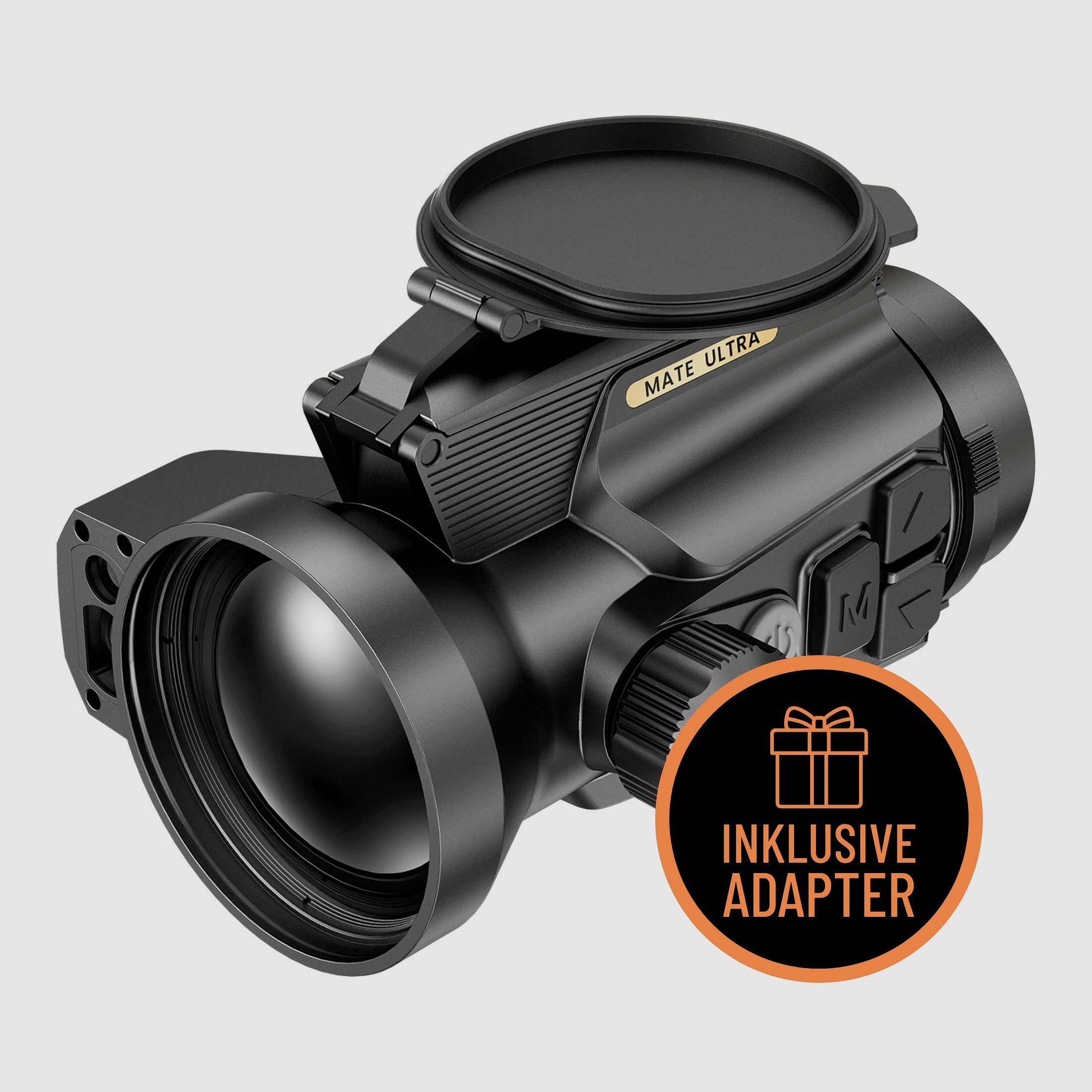 Nocpix MATE Ultra S60R LRF Paquete Completo incluyendo Adaptador - Tamaño de la Manga de Sujeción: 51 mm, Adaptador: Adaptador Rusan