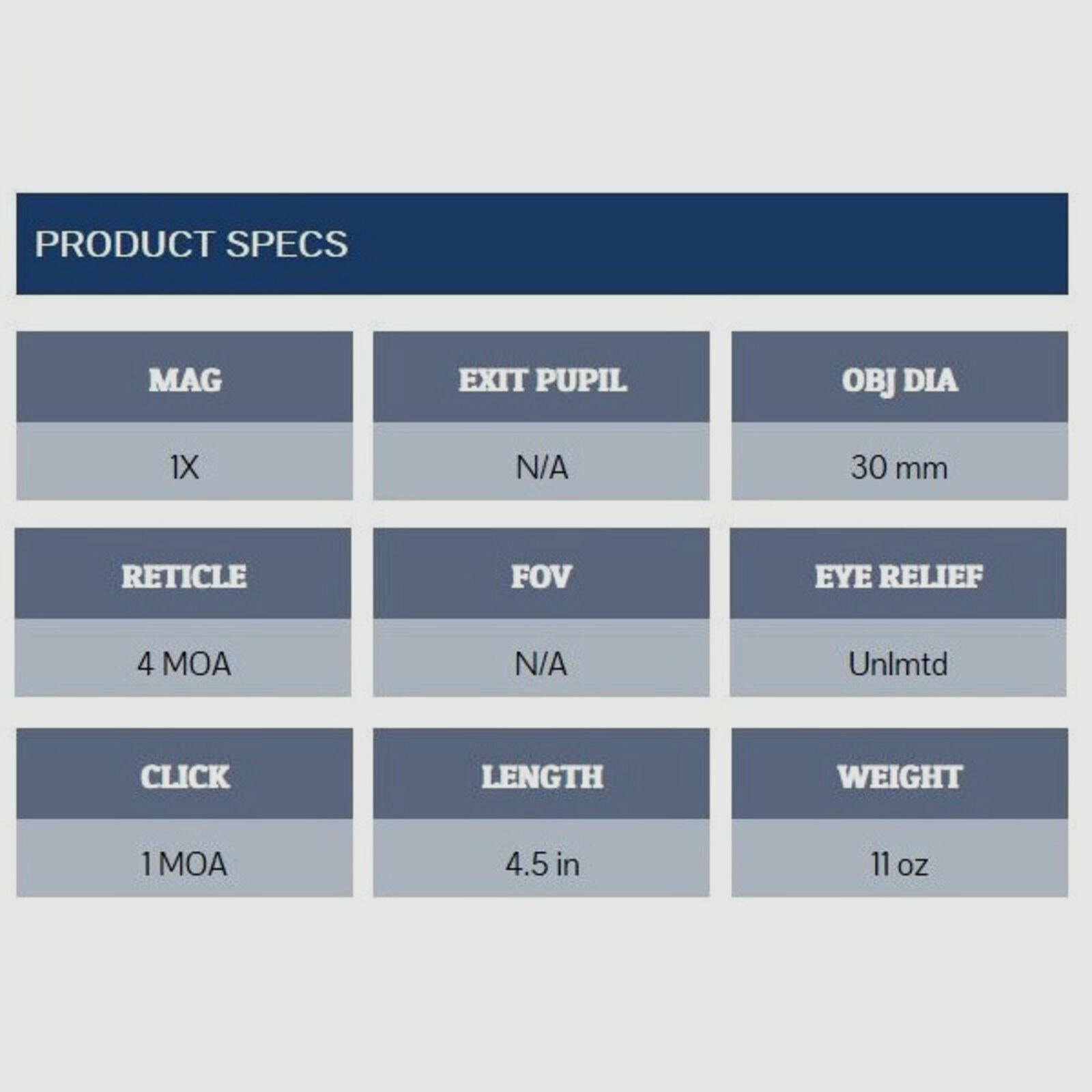 Sun Optics USA IR-Dot 1x30 rot/grün Tac