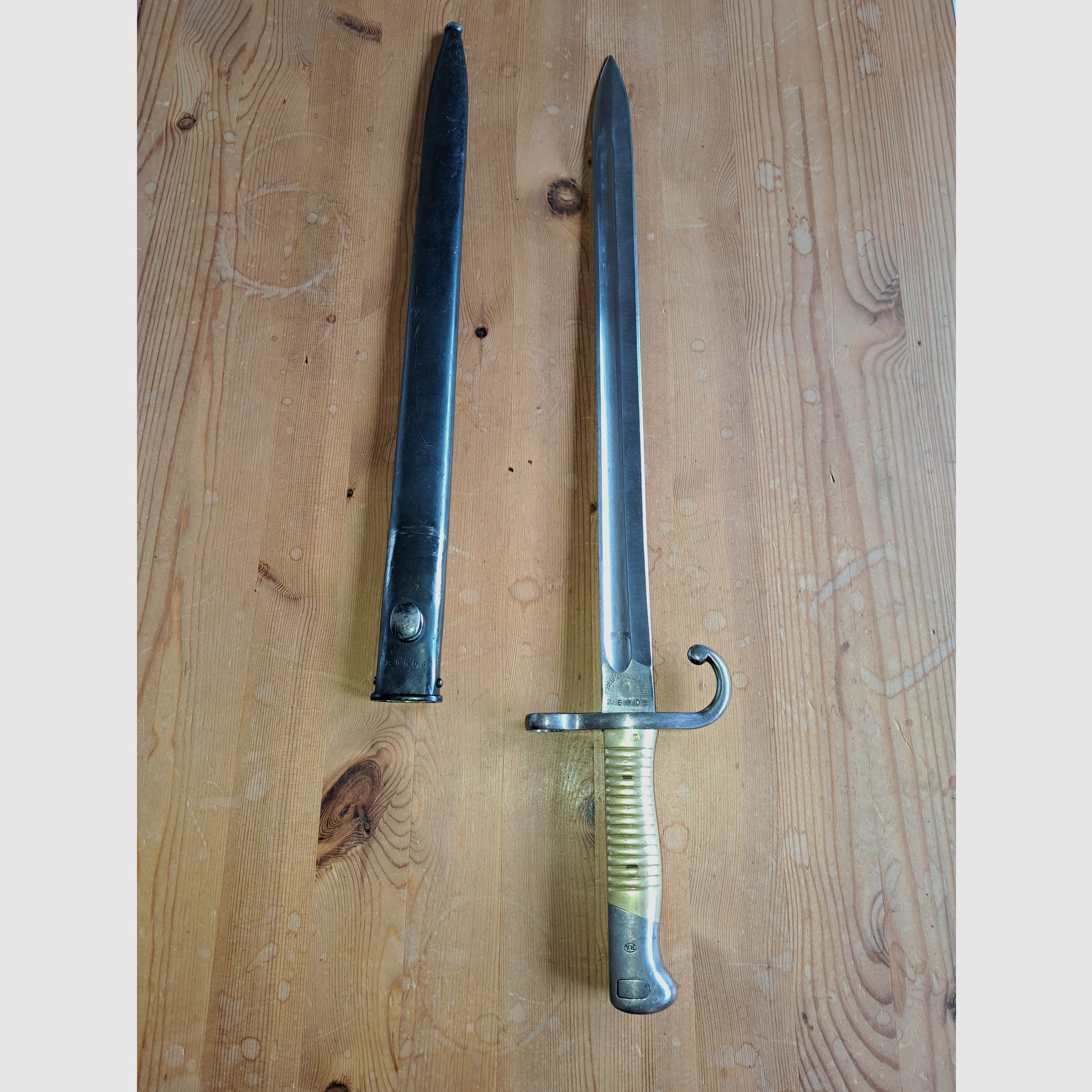Bajonett Mauser Argentinisch 1891, Weyersberg Kirschbaum , nummerngleich