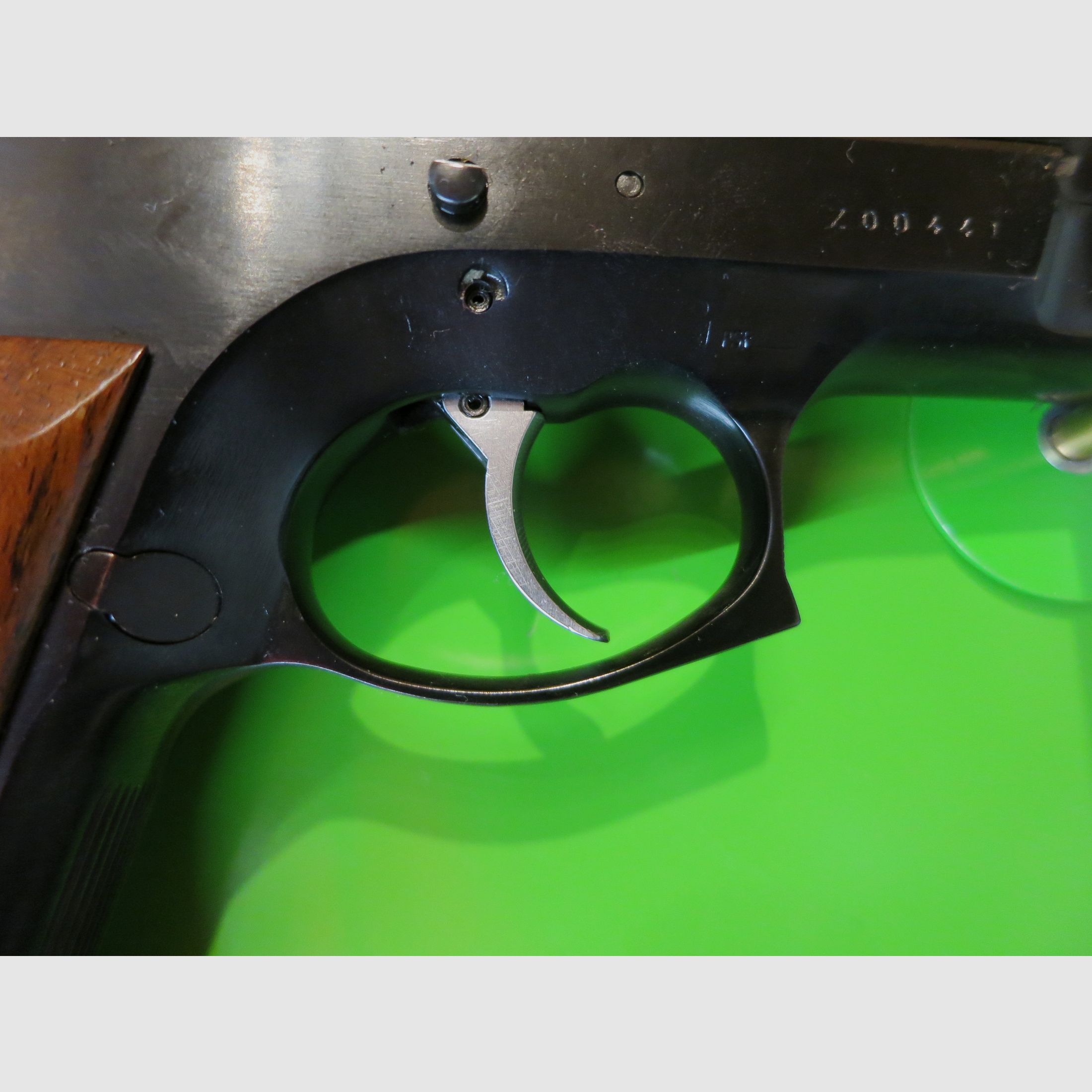 Tanfoglio TA90 Baby, halbauto. Selbstlade-Sportpistole, klein und handlich Selbstverteitigungs-Klassiker, Kaliber 9 × 19 mm, ohne Lauf       #30