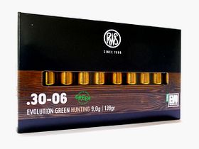 RWS .30-06 Evolution Green 9,0g/139gr Cartouches de fusil sans plomb