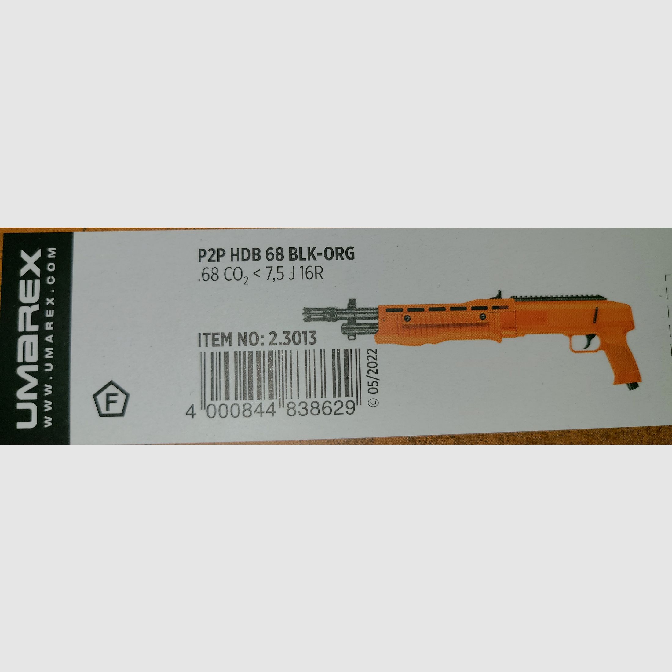 PAINTBALL MARKER HDB 68 / NEW IN ORIGINAL PACKAGING / HOME DEFENSE / SHOTGUNS / REVOLVERS / ------>! READ DESCRIPTION ! <------ 