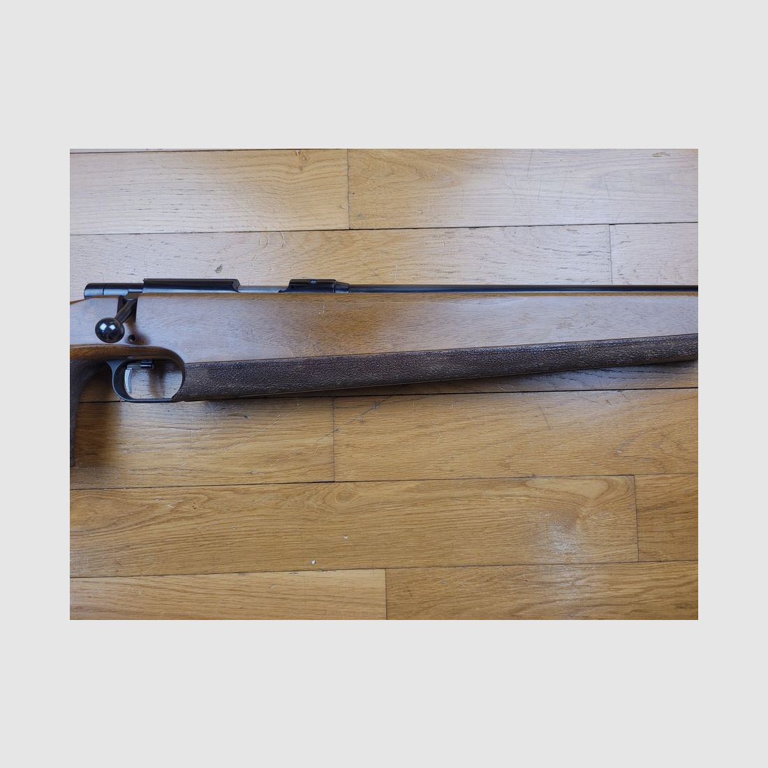 Belle carabine de tir de Précision – Anschütz – Modèle Match 54 – Calibre 22LR Monocoup – canon lourd – TBE, image 19 sur 21