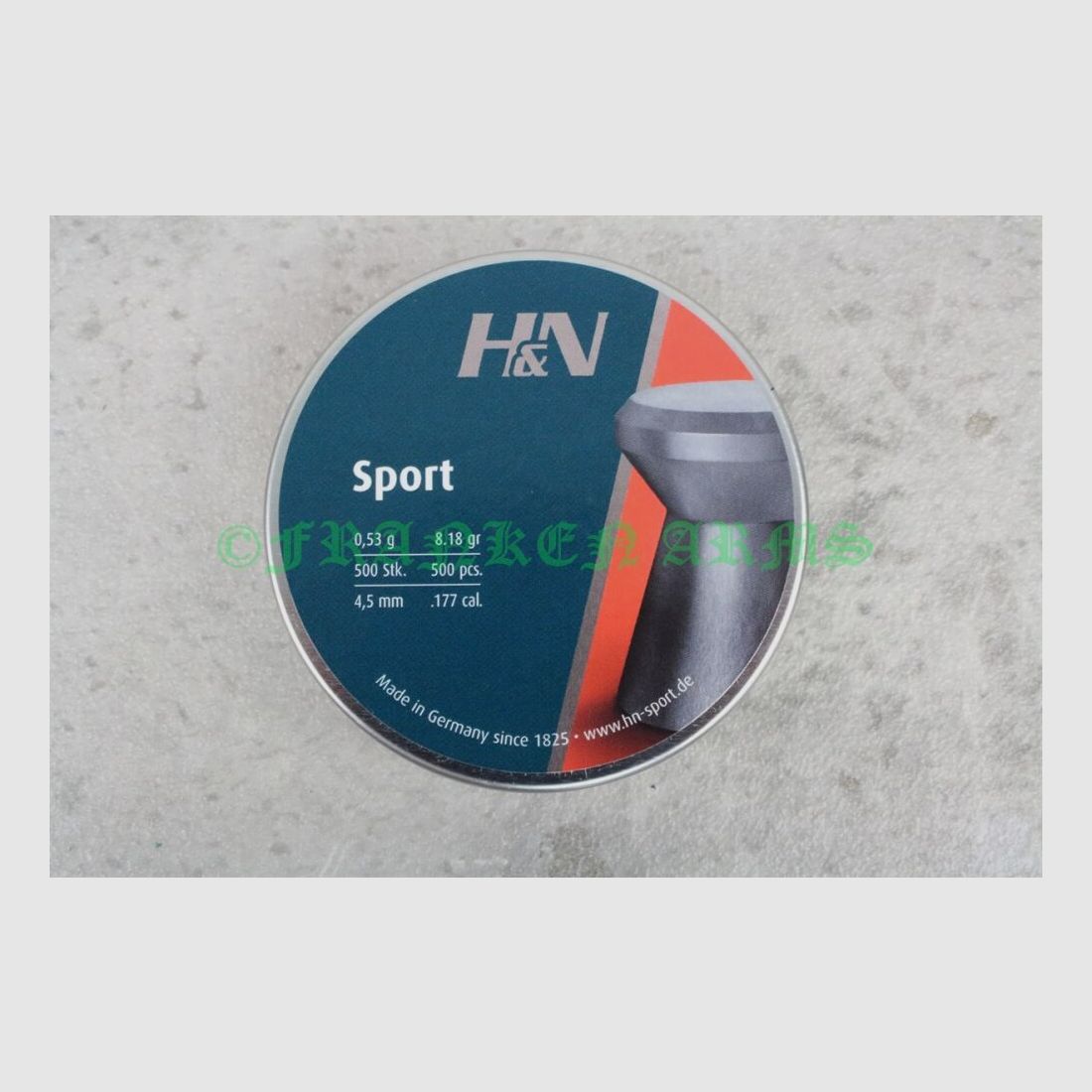 H&N Sport Diabolo 4.50mm 500 pieces