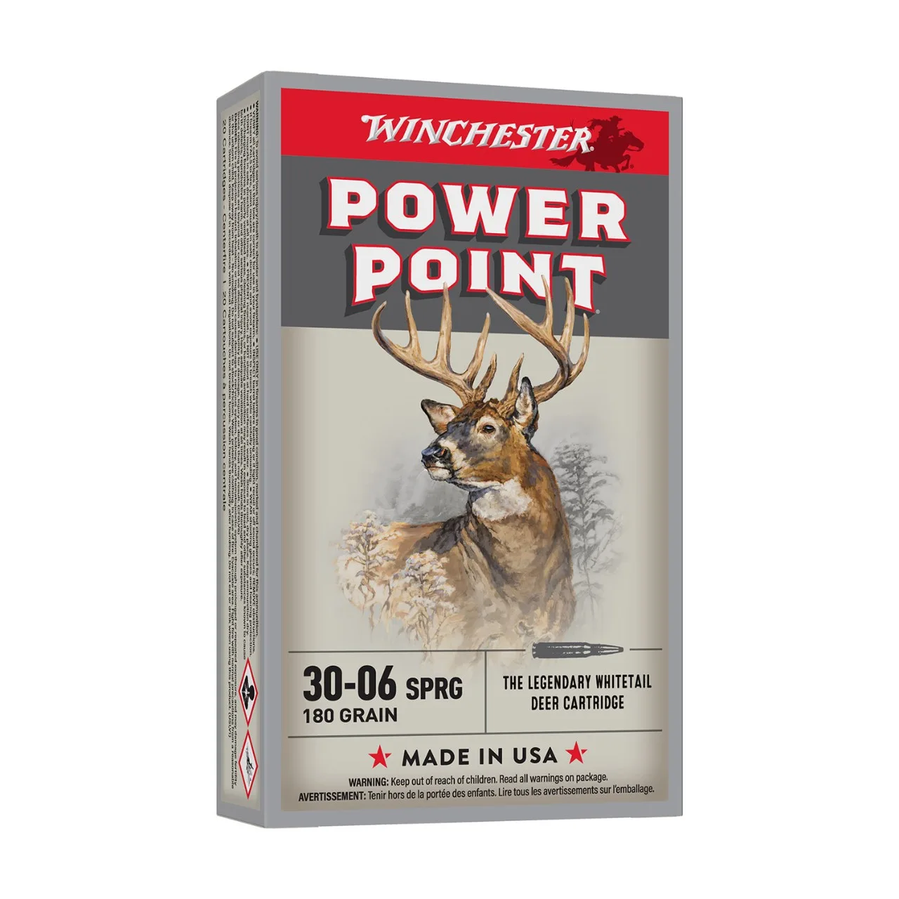 WINCHESTER POWER POINT CALIBER 30-06 SPRG, image 2 of 3