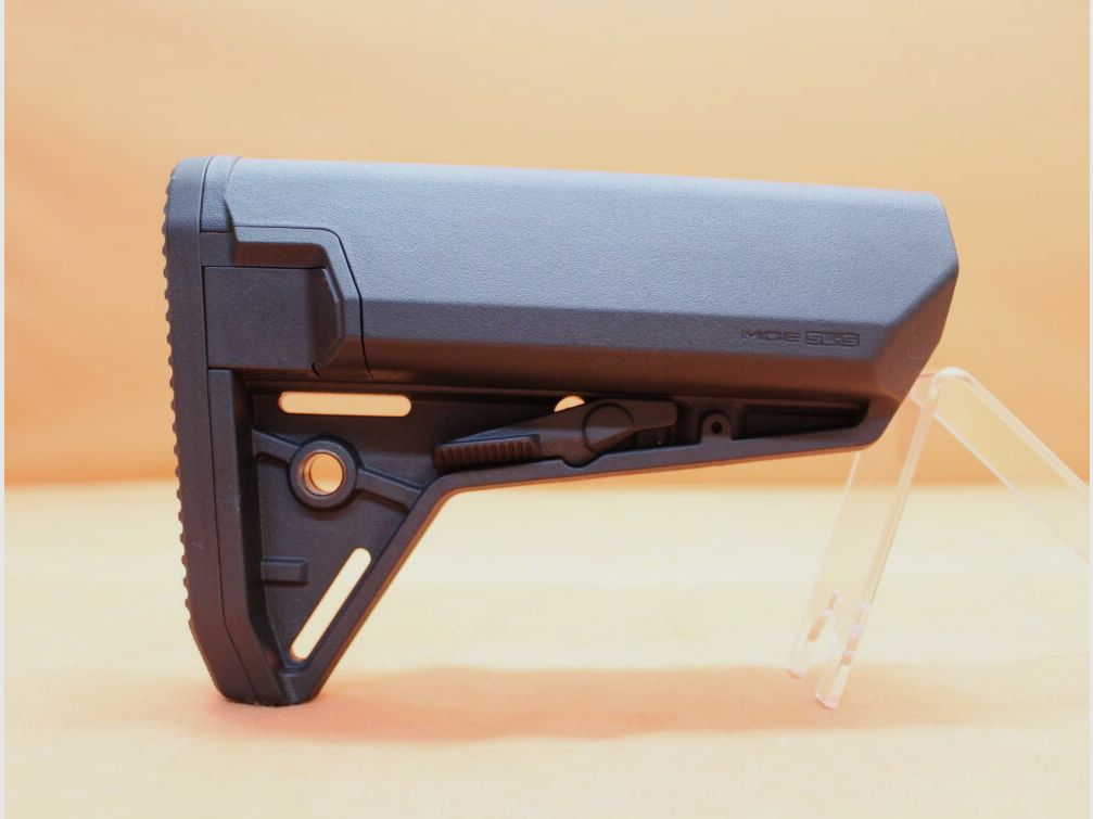 Magpul AR-15: Buttstock Magpul MOE SL-S (MAG653-BLK) MILSPEC Carbine Stock Polymer Black/ Sliding Stock