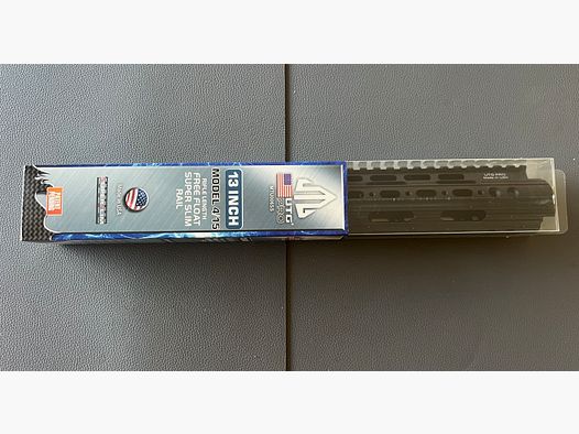 UTG PRO MTU006SS 13” Free Float Super Slim Rail – Made in USA – Nuevo en caja original