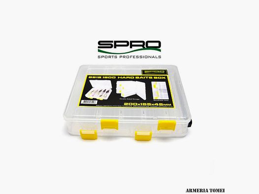 SPRO 6515 1900 HARD BAITS BOX 200x155x45 mm