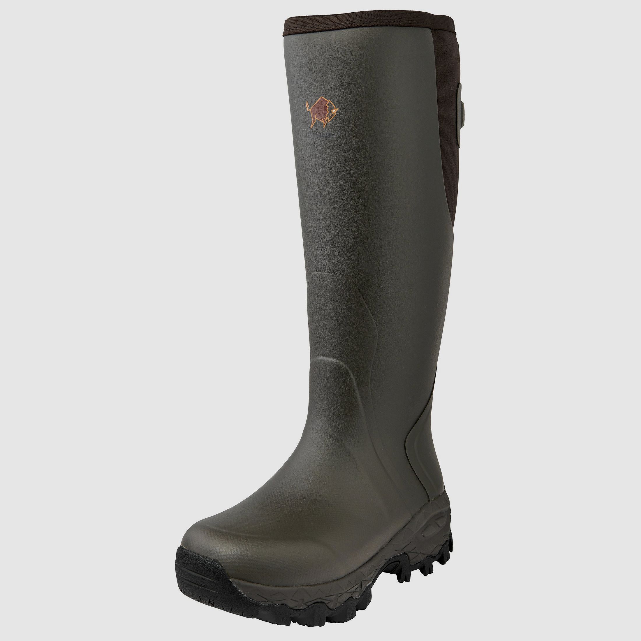 Gateway1 Winter-Gummistiefel Moor Country Lady 17'' 3 mm side-zip