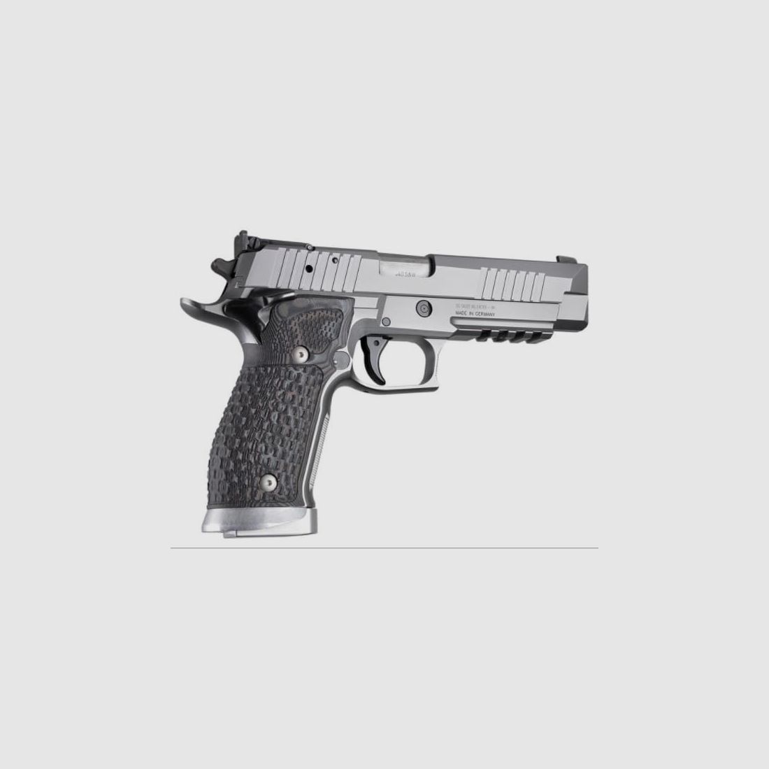 HOGUE Griffschalen f. SIG Sauer X-SERIES SAO G10, schwarz/grau gecheckert,