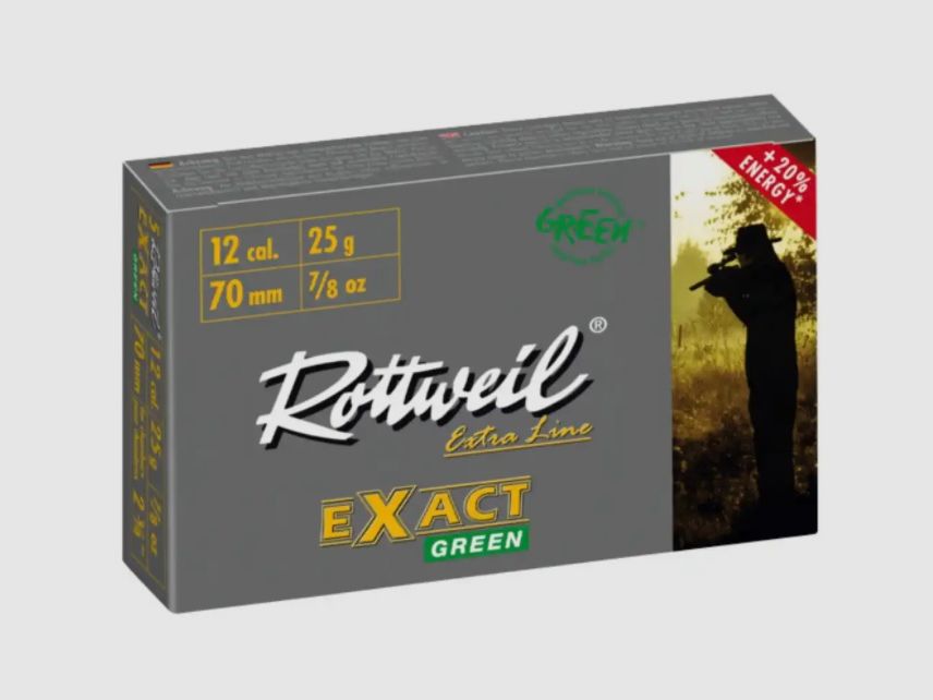 Exact Green 12/70 - 25g (a5) sans plomb