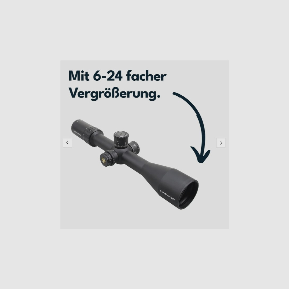 Vector Optics SCOL-46 Taurus Zielfernrohr 6-24x50SFP HD - Montage für 21mm Picatinny/Weaver
