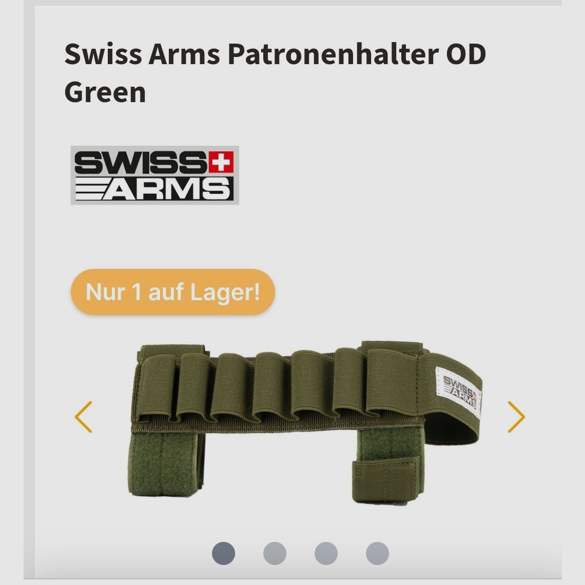 Swiss Arms Shotgun Buttstock 