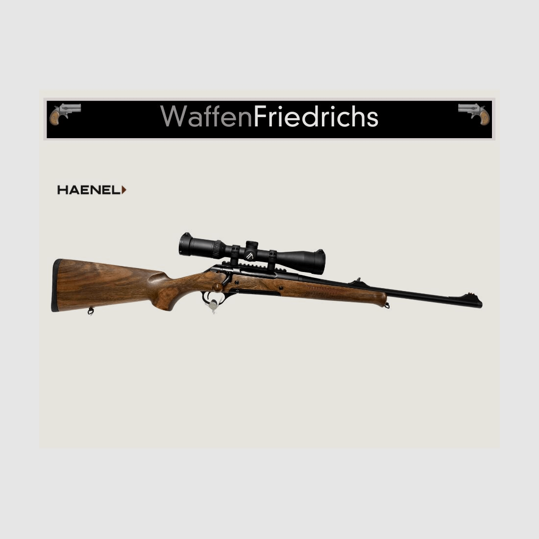 Haenel Jaeger 10 Timber Compact Young Hunter Complete Set Wood Class 4 - Weapons Friedrichs