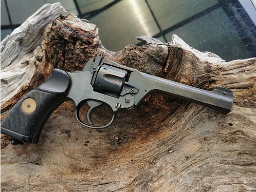 Enfield No.2 MK I WKII 9mm R Knall frei ab 18 Jahre Originale Ganzstahl Revolver Umgebaut mit PtB