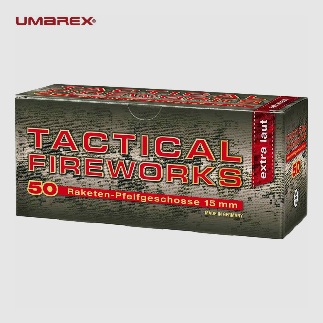 UMAREX TACTICAL FIREWORKS PATRONES SILBIDOS 15mm 50 disparos