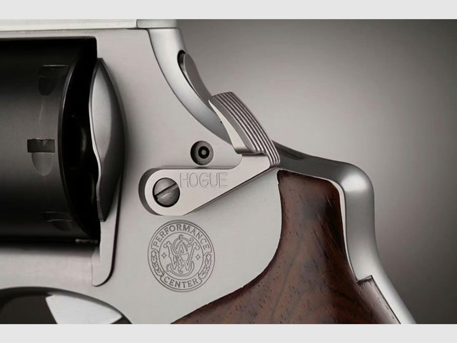 Hogue S&W Libération Longue du Cylindre Acier Inoxydable