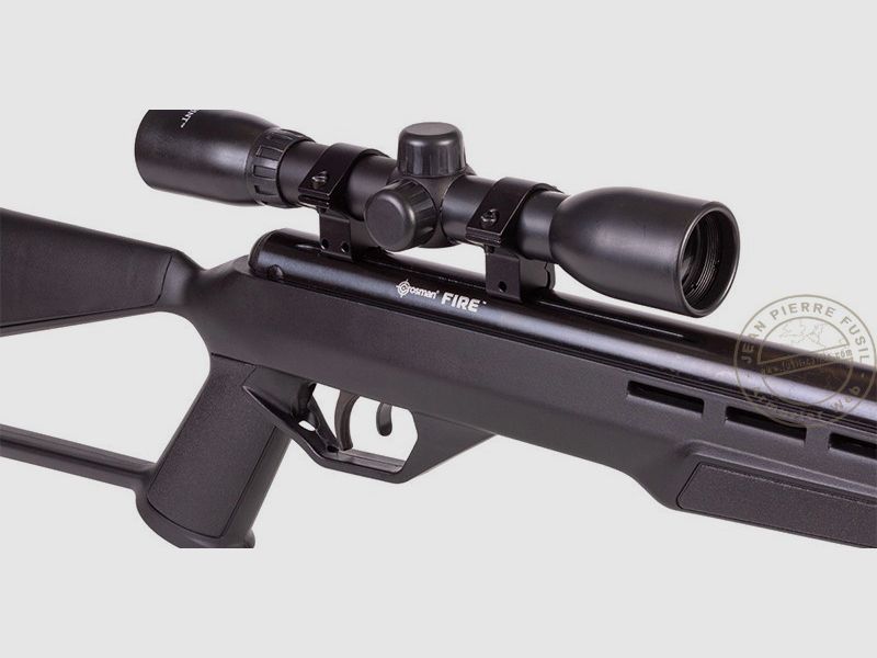 Carabina ad aria compressa 4,5 mm CROSMAN Fire NP (19,9 joule) + cannocchiale 4 x 32, immagine 8 di 8