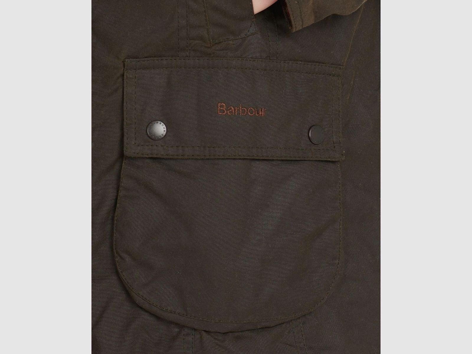 BARBOUR CLASSIC BEADNELL veste cirée olive, image 2 sur 2