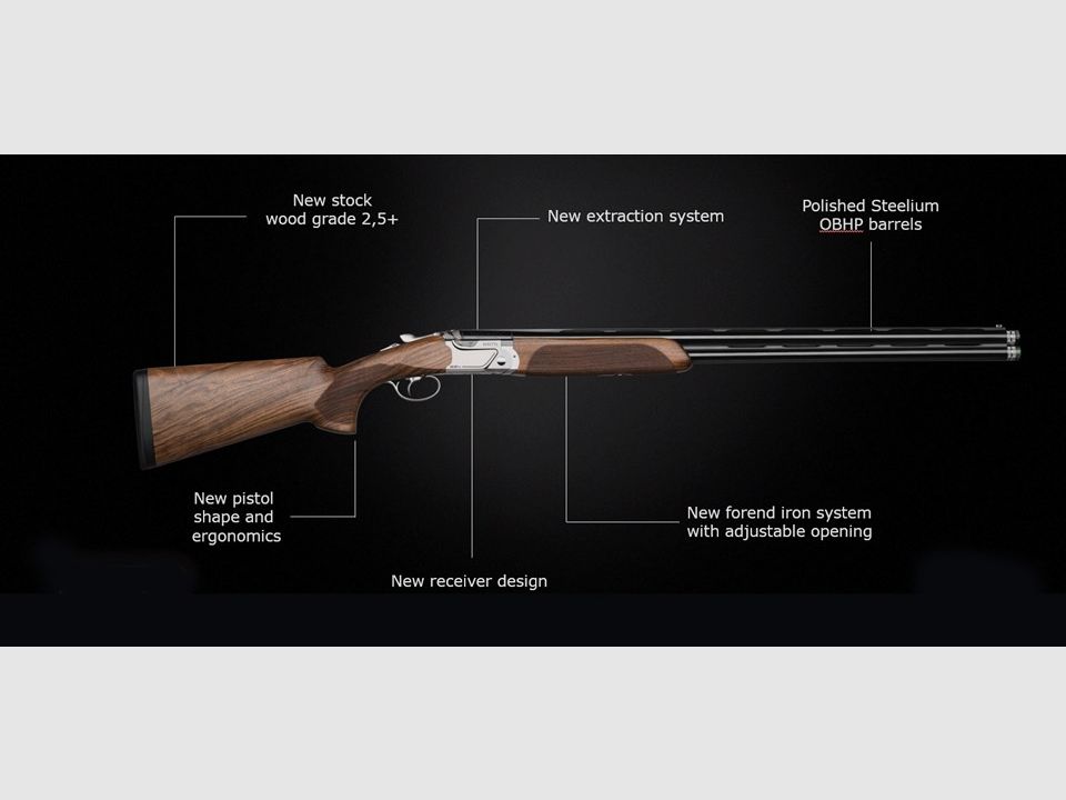 BERETTA fusil superposé Sport Mod. 694 Sporting 12/76 longueur de canon 76 cm, image 2 sur 3