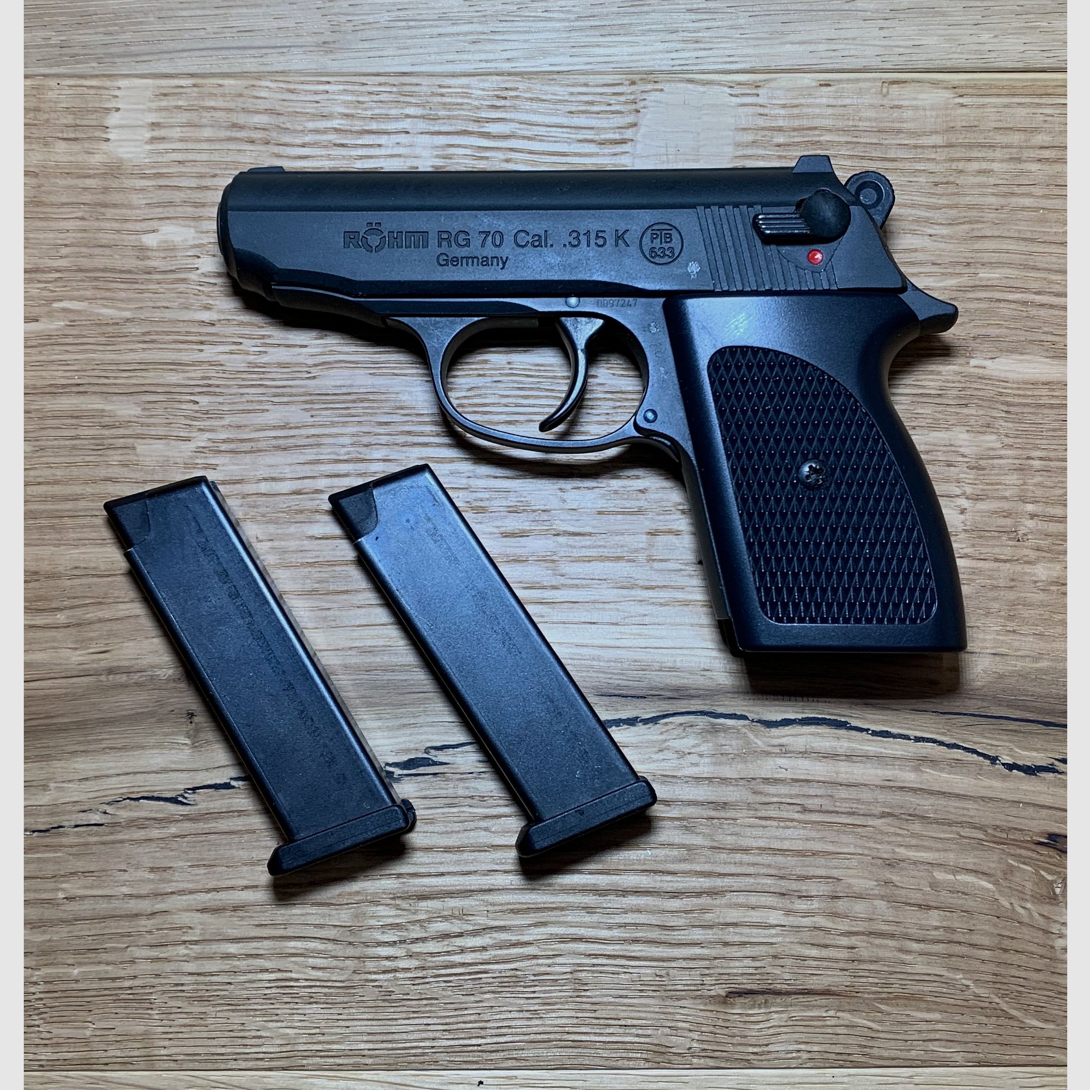 Röhm RG 70 signal pistol, caliber .315