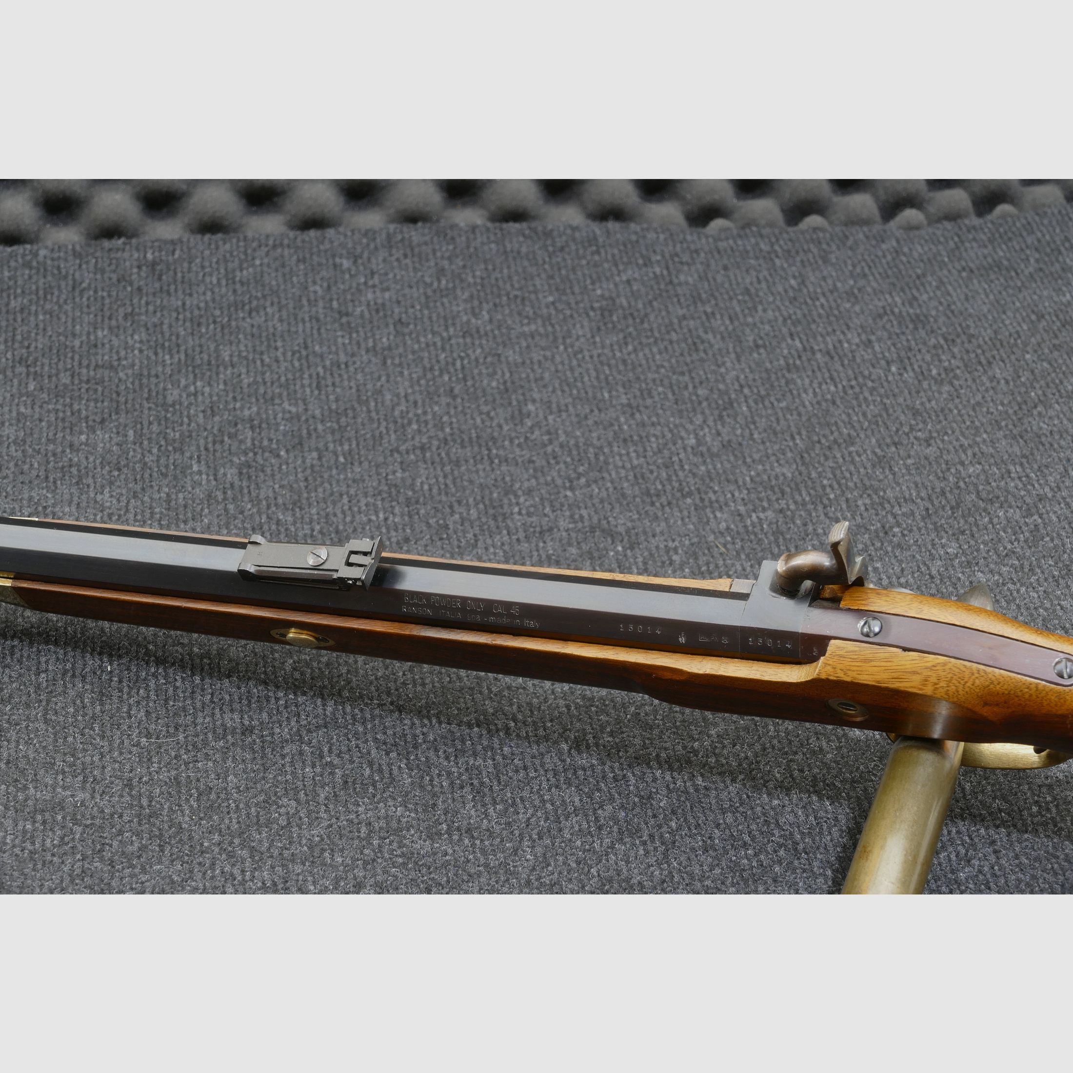 Muzzleloader Ranson Italia S.p.A. Woodsman Percussion .45 (BlackPowder), état très soigné, presque comme neuf, image 9 sur 14