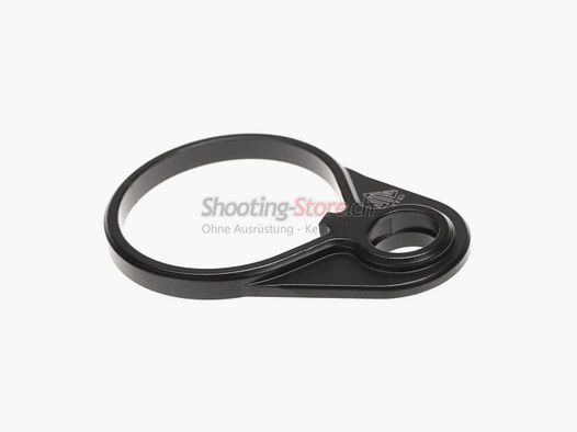 Leapers AR-15 Quick Detach Receiver Steel End Plate Black