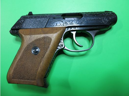 Walther/Ulm, Modell TPH "Eichenlaub", Kaliber .22lr, Taschenpistole, wie neu     #73