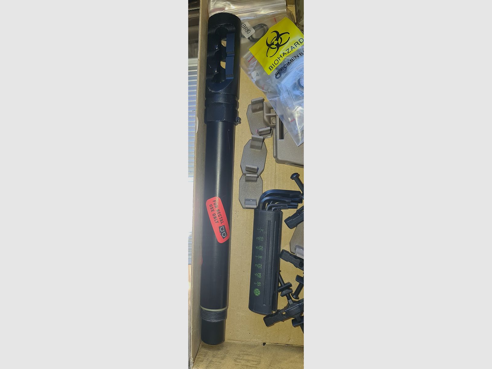 PAINTBALL FS FIRST STRIKE LAUF HAMMERHEAD EIN SCHUSS / 8 ZOLL / cal. 68 / ! BESCHREIBUNG LESEN !